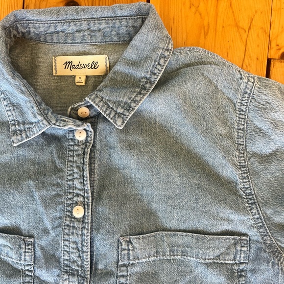 Madewell denim button-up shirt S - Picture 2 of 4